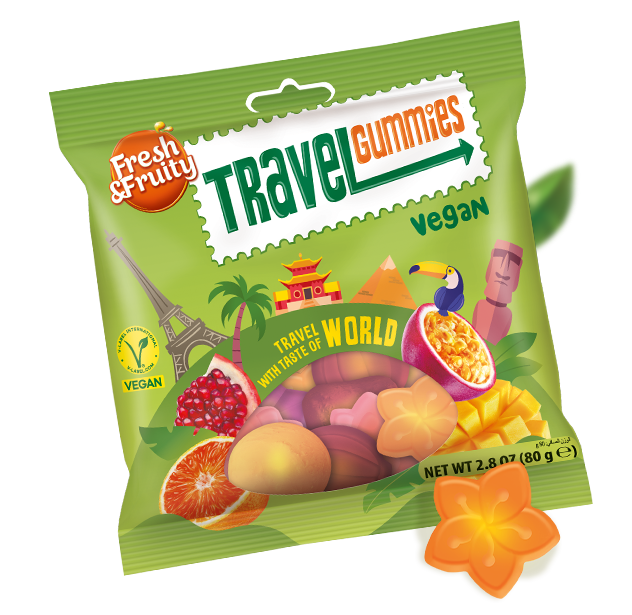 Travel with VEGAN taste of the WORLD-pack